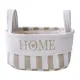 Корзина Handy home 27x20x36 см ткань цвет бежевый