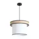 Светильник подвесной Freya Mixture Fr5483pl-01b2 1 лампа 4 м² цвет черный