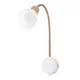 Настенный светильник ARTE LAMP A3116AP-1WH FALENA цвет белый