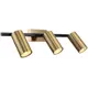 Спот поворотный Stilfort 2162-05-03w 3 лампы GU10 8 м² цвет жёлтый/золотой