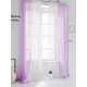 Тюль Helga Базовая коллекция HH123113-250 на шторной ленте 250x200 см цвет белый, фиолетовый