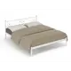 Кровать Стиллмет Шарм 185 x 77.5 x 206 см металл цвет белый