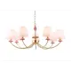 Люстра подвесная Ambrella light High light Lh75025 7 ламп 28 м² цвет золото, розовый