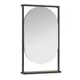 Зеркало для ванной Aquaton 1A242502LTDY0 с полкой 52x90см