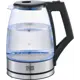 Электрический чайник 1.8 л Homestar HS-1004 стекло цвет черный
