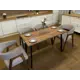 Кухонный стол Diko Loft Delight Dining 120х60х75 см цвет дуб табачный