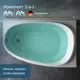 Ванна Am.pm W80A-170R110W-AROFL акрил 110x170см