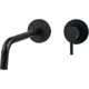 Смеситель для раковины PAFFONI Light LIG006NO70 00216468 стационарный цвет черный матовый