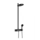 Душевая стойка Hansgrohe 24240670 Pulsify S 3 режима цвет черный со смесителем