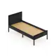 Кровать Solarius kr90loft-onix-black-full 95 x 90 x 206 см сосна цвет черный оникс;черный
