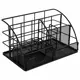 Органайзер для косметики Monte vita 272478 5 секций 12.7x14x22 см металл цвет черный