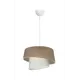 Светильник подвесной Toplight Adriana Tl1621h-01bw 1 лампа 2 м² цвет бежевый
