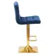 Барный стул Dobrin Goldie lm-5016 42x115x52 см цвет синий 2 шт