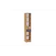 Стеллаж с полками Миф 40x220x40 см нагрузка до 5 кг ЛДСП цвет графит/дуб крафт