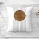 Декоративная подушкаZaberite Коричневый шар Геометрия 1819, 40x40 см