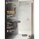 Душевая дверь Doccia GLASS900pt/GL/2BR 90см эффект стекла прозрачный распашной