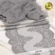 Кружево-стрейч Kruzhevo арт.TBY.8036 шир.230мм цв.F310 серый уп.10м