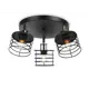 Люстра потолочная Ambrella Light Tr Ambr_tr8092 3 лампы 16 м² цвет хром/черный