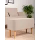 Банкетка Monofix Киус 70x42x70 см цвет бежевый