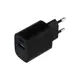 Сетевое зарядное устройство Rexant USB + Type-C 2.4A черное