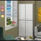 Стеллаж с полками Мэрдэс СУ(ш2в2)+4ФГ 96x216x34 см нагрузка до 30 кг ЛДСП цвет нельсон/белый