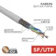 Кабель витая пара Rexant SF/UTP CAT 5e PVC 4PR 24AWG indoor stranded серый 305 м