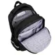 Рюкзак Brauberg Soft Don't be afraid 31x40x15 см нейлон цвет черный
