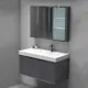 Комплект мебели Ceruttispa MAIELLA 90 10039 с зеркальным шкафом 90см