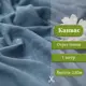 Ткань на отрез 1 м/п Canvas канвас ширина ткани 100 см цвет пыльно-синий 7112008/482