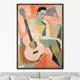Картина Artnomore Lonely musician 2024г. AR-777000096 75x105 см