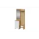 Комплект мебели для прихожей Sv-мебель Милан-1 100x210x40 см ЛДСП цвет дуб крафт золотой