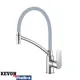 Смеситель для кухни Kevon KV67233 гибкий излив 19.9 см цвет хром