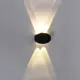 Светильник уличный настенный светодиодный Reluce 86853-9.2-004kt led4w bk IP65 цвет черный