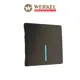 Клавиша для выключателя c подсветкой Werkel W1119112 цвет бронзовый