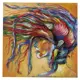 Картина на металле ручной работы Девушка Arte Milano PG-490910/80x80/IR, 80x80 см