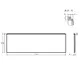 Экран под ванну Am.pm X-Joy 175 см цвет белый W94A-175-075W-P