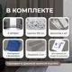 Комплект штор Юмарт Канвас Юмарт 600250224 на шторной ленте 250x600 см цвет коричневый
