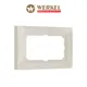 Рамка для двойной розетки Werkel Snabb basic W0082003 1 пост цвет слоновая кость