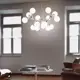 Люстра подвесная Ideal lux Nodi 082073 15 ламп 40 м² цвет хром, белый