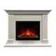 Каминокомплект Realflame Alicante 26 WTM-F511 с очагом Moonblaze Deluxe BL 1500Вт белый
