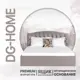 Кровать Dg-home Грация 126x101x207 см цвет серо-бежевый