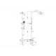 Душевая стойка Ledeme L72433B