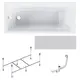 Прямоугольная ванна AM.PM W90A-160-070W-ARPOFl 100% акрил 70x160см