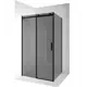 Душевая перегородка Ambassador 19022203HBB-90HBB 90x200см черный профиль