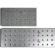 Площадка для стремянки стальная Vorel 17705 4x3, максимальная нагрузка 150 кг