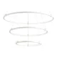 Люстра подвесная светодиодная Ambrella Light Comfort Ambr_fl5511 28 м² теплый белый (желтый) свет цвет белый