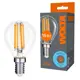 Набор ламп светодиодных Wolta Wf-g45-15w6ke14 E14 220-240 В 15 Вт шар малый прозрачный 1200 Лм холодный белый (голубой) свет 5 шт