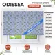 Римская штора Эскар Odissea 100x160 см цвет голубой