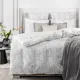 Комплект постельного белья MedSleep Ратен mdp922393, двуспальный, перкаль, серый