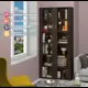 Стеллаж с полками Мэрдэс СУ(ш2в2)+4ФС 96x216x34 см нагрузка до 30 кг ЛДСП цвет венге